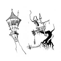 ぬりえページ: Jack Skellington (アニメーション映画) #202314 - 無料の印刷可能なぬりえページ