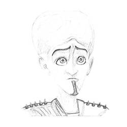 ぬりえページ: Megamind (アニメーション映画) #46510 - 無料の印刷可能なぬりえページ