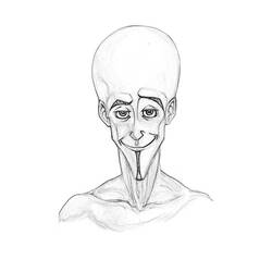 ぬりえページ: Megamind (アニメーション映画) #46515 - 無料の印刷可能なぬりえページ