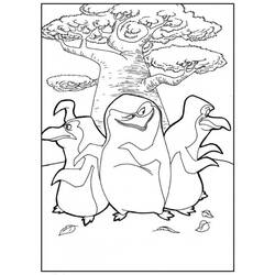 ぬりえページ: ザ・ペンギンズ from マダガスカル (アニメーション映画) #207625 - 無料の印刷可能なぬりえページ