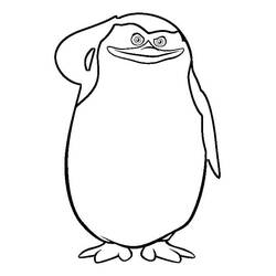 ぬりえページ: ザ・ペンギンズ from マダガスカル (アニメーション映画) #207637 - 無料の印刷可能なぬりえページ