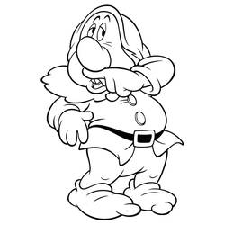 ぬりえページ: Snow White (アニメーション映画) #178595 - 無料の印刷可能なぬりえページ