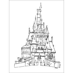 ぬりえページ: 美女と野獣 (アニメーション映画) #130973 - 無料の印刷可能なぬりえページ