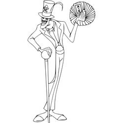 ぬりえページ: The Princessとthe Frog (アニメーション映画) #208965 - 無料の印刷可能なぬりえページ