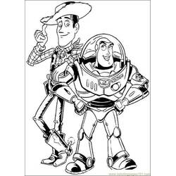 ぬりえ: Toy Story - 無料の印刷可能なぬりえページ