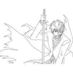 ぬりえページ: ブリーチ (アニメとマンガ) #208070 - 無料の印刷可能なぬりえページ