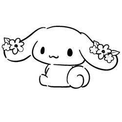 ぬりえページ: シナモロール (アニメとマンガ) #212245 - 無料の印刷可能なぬりえページ