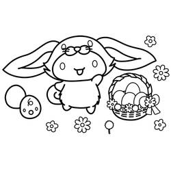 ぬりえページ: シナモロール (アニメとマンガ) #212254 - 無料の印刷可能なぬりえページ