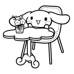 ぬりえページ: シナモロール (アニメとマンガ) #212266 - 無料の印刷可能なぬりえページ