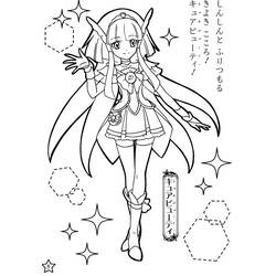 ぬりえページ: プリキュア (アニメとマンガ) #211722 - 無料の印刷可能なぬりえページ