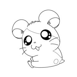 ぬりえページ: とっとこハム太郎 (アニメとマンガ) #39917 - 無料の印刷可能なぬりえページ