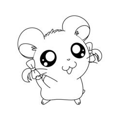 ぬりえページ: とっとこハム太郎 (アニメとマンガ) #39954 - 無料の印刷可能なぬりえページ