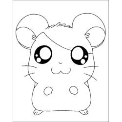 ぬりえページ: とっとこハム太郎 (アニメとマンガ) #39958 - 無料の印刷可能なぬりえページ