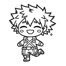 ぬりえページ: 爆豪勝己 (アニメとマンガ) #217082 - 無料の印刷可能なぬりえページ