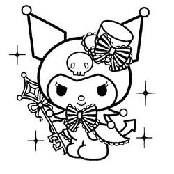 ぬりえ: クロミ - 無料の印刷可能なぬりえページ