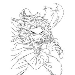 ぬりえページ: 煉獄杏寿郎 (アニメとマンガ) #220432 - 無料の印刷可能なぬりえページ