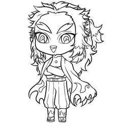 ぬりえページ: 煉獄杏寿郎 (アニメとマンガ) #220446 - 無料の印刷可能なぬりえページ