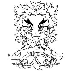 ぬりえページ: 煉獄杏寿郎 (アニメとマンガ) #220460 - 無料の印刷可能なぬりえページ