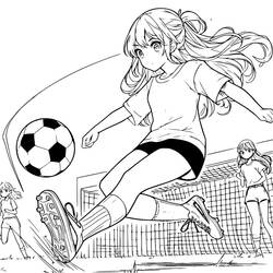 ぬりえページ: マンガガール (アニメとマンガ) #213391 - 無料の印刷可能なぬりえページ