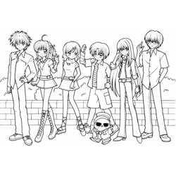 ぬりえページ: マーメイドメロディーぴちぴちピッチ (アニメとマンガ) #53649 - 無料の印刷可能なぬりえページ