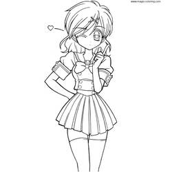 ぬりえページ: マーメイドメロディーぴちぴちピッチ (アニメとマンガ) #53660 - 無料の印刷可能なぬりえページ