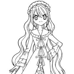 ぬりえページ: マーメイドメロディーぴちぴちピッチ (アニメとマンガ) #53669 - 無料の印刷可能なぬりえページ