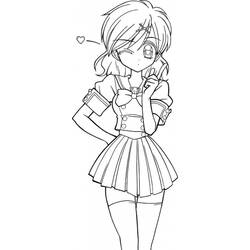 ぬりえページ: マーメイドメロディーぴちぴちピッチ (アニメとマンガ) #53766 - 無料の印刷可能なぬりえページ