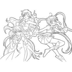 ぬりえページ: マーメイドメロディーぴちぴちピッチ (アニメとマンガ) #53773 - 無料の印刷可能なぬりえページ