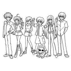 ぬりえページ: マーメイドメロディーぴちぴちピッチ (アニメとマンガ) #53786 - 無料の印刷可能なぬりえページ