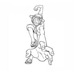 ぬりえページ: ワンピース (アニメとマンガ) #172064 - 無料の印刷可能なぬりえページ