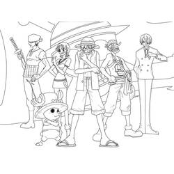 ぬりえページ: ワンピース (アニメとマンガ) #215174 - 無料の印刷可能なぬりえページ