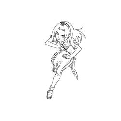 ぬりえページ: 春野サクラ (アニメとマンガ) #179936 - 無料の印刷可能なぬりえページ