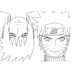ぬりえページ: サスケ (アニメとマンガ) #171405 - 無料の印刷可能なぬりえページ