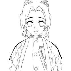 ぬりえページ: 胡蝶しのぶ (アニメとマンガ) #219320 - 無料の印刷可能なぬりえページ