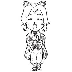 ぬりえページ: 胡蝶しのぶ (アニメとマンガ) #219322 - 無料の印刷可能なぬりえページ