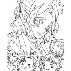 ぬりえページ: 胡蝶しのぶ (アニメとマンガ) #219327 - 無料の印刷可能なぬりえページ