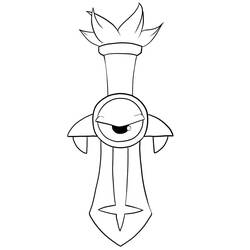 ぬりえ: Wakfu - 無料の印刷可能なぬりえページ