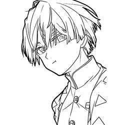 ぬりえページ: 善逸 (アニメとマンガ) #214102 - 無料の印刷可能なぬりえページ