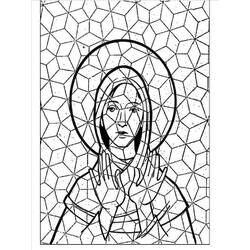 ぬりえページ: モザイク (建物と建築) #203633 - 無料の印刷可能なぬりえページ