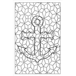 ぬりえページ: モザイク (建物と建築) #203648 - 無料の印刷可能なぬりえページ
