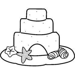 ぬりえページ: 砂の城 (建物と建築) #204747 - 無料の印刷可能なぬりえページ