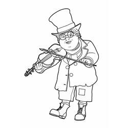 ぬりえページ: バレリーナ (キャリアと職業) #195041 - 無料の印刷可能なぬりえページ