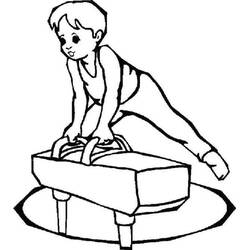 ぬりえページ: 体操 (キャリアと職業) #192298 - 無料の印刷可能なぬりえページ