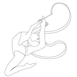 ぬりえページ: 体操 (キャリアと職業) #192307 - 無料の印刷可能なぬりえページ