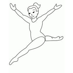 ぬりえページ: 体操 (キャリアと職業) #192312 - 無料の印刷可能なぬりえページ