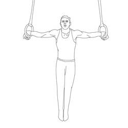 ぬりえページ: 体操 (キャリアと職業) #192318 - 無料の印刷可能なぬりえページ