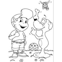 ぬりえページ: アディブー (アニメキャラクター) #23579 - 無料の印刷可能なぬりえページ