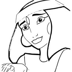 ぬりえページ: アセナテ (アニメキャラクター) #182315 - 無料の印刷可能なぬりえページ