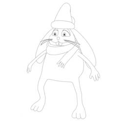 ぬりえページ: ベビー・リリー (アニメキャラクター) #41107 - 無料の印刷可能なぬりえページ