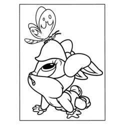 ぬりえページ: ベビー・ルーニー・テューンズ (アニメキャラクター) #26511 - 無料の印刷可能なぬりえページ